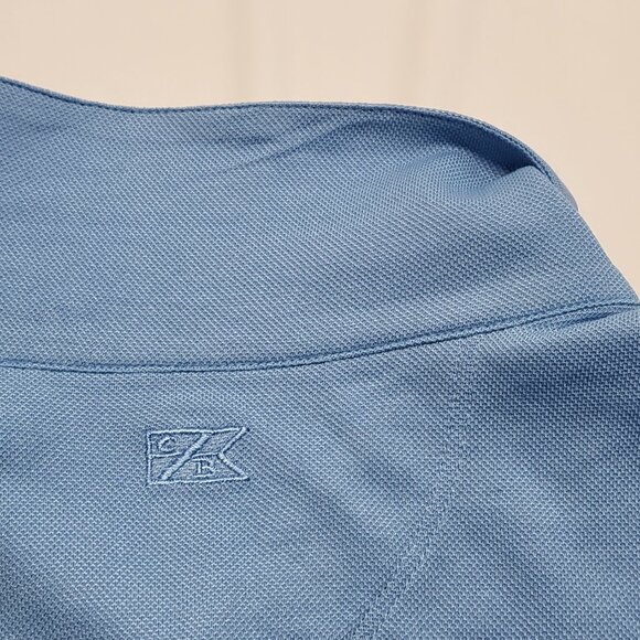 Cutter & Buck CB DryTec Womens Polo Shirt 2X Short Sleeve Moisture Wicking Blue - Picture 7 of 13